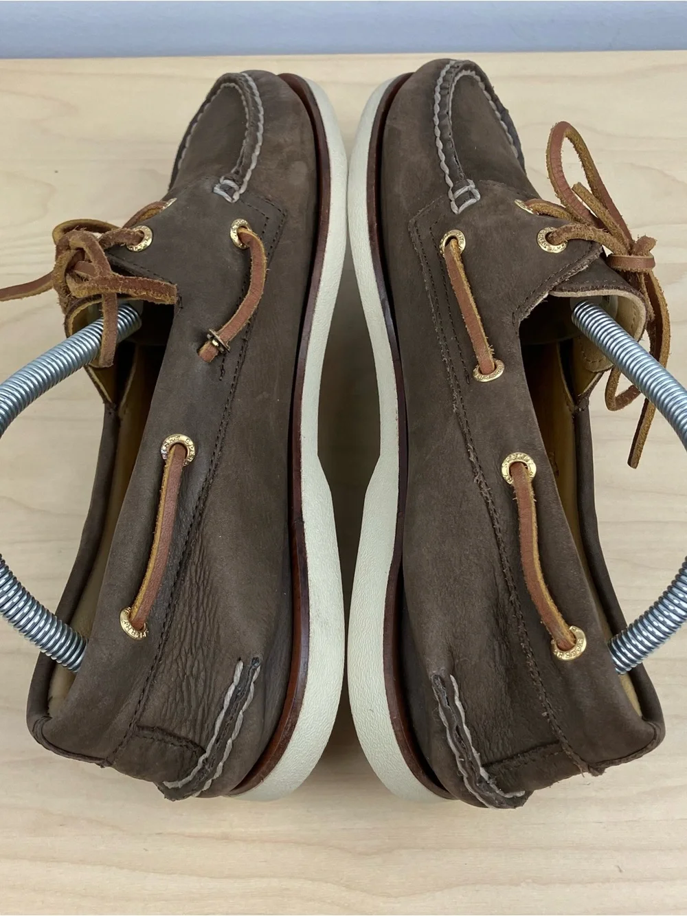 Sperry Gold Cup Men’s Size 9.0 Classic 2 Eye Brown Leather Boat Deck Shoes